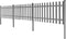 vidaXL - Hek - met - palen - 3 - st - 600x60 - cm - HKC