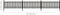 vidaXL - Hek - met - palen - 3 - st - 600x60 - cm - HKC