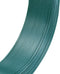 vidaXL - Hekbinddraad - 250 - m - 0,9/1,4 - mm - staal - zwartachtig - groen