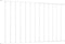 vidaXL - Hekpaneel - 1,7x0,75 - m - gepoedercoat - staal - wit