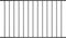 vidaXL - Hekpaneel - 1,7x0,75 - m - gepoedercoat - staal - zwart
