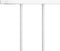 vidaXL - Hekpaneel - 1,7x1,25 - m - gepoedercoat - staal - wit