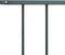 vidaXL - Hekpaneel - 1,7x1 - m - gepoedercoat - staal - antraciet