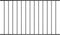 vidaXL - Hekpaneel - 1,7x1 - m - gepoedercoat - staal - zwart
