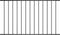 vidaXL - Hekpaneel - 1,7x1 - m - gepoedercoat - staal - zwart