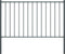 vidaXL - Hekpaneel - met - palen - 1,7x0,75 - m - gepoedercoat - staal - antraciet