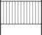 vidaXL - Hekpaneel - met - palen - 1,7x0,75 - m - gepoedercoat - staal - zwart