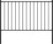 vidaXL - Hekpaneel - met - palen - 1,7x1,25 - m - gepoedercoat - staal - zwart