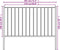 vidaXL - Hekpaneel - met - palen - 1,7x1 - m - gepoedercoat - staal - antraciet
