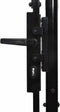 vidaXL - Hekpoort - dubbele - deur - met - speren - bovenkant - 400x175 - cm