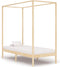 vidaXL - Hemelbedframe - massief - grenenhout - 100x200 - cm