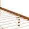vidaXL - Hemelbedframe - massief - grenenhout - honingbruin - 100x200 - cm
