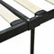 vidaXL - Hemelbedframe - metaal - zwart - 140x200 - cm