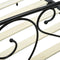 vidaXL - Hemelbedframe - metaal - zwart - 140x200 - cm