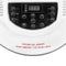 vidaXL Heteluchtoven met uitbreidingsring en timer 1400 W 17 L