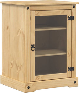 vidaXL - Hifi-meubel - Corona - 60x50x82 - cm - massief - grenenhout