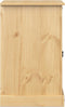 vidaXL - Hifi-meubel - Corona - 60x50x82 - cm - massief - grenenhout