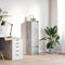 vidaXL - Highboard - 29,5x34x119,5 - cm - spaanplaat - betongrijs
