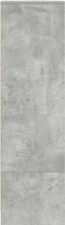 vidaXL - Highboard - 29,5x34x119,5 - cm - spaanplaat - betongrijs
