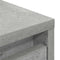 vidaXL - Highboard - 29,5x34x119,5 - cm - spaanplaat - betongrijs