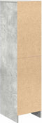 vidaXL - Highboard - 29,5x34x119,5 - cm - spaanplaat - betongrijs