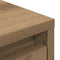 vidaXL - Highboard - 29,5x34x119,5 - cm - spaanplaat - eikenkleurig - eikenkleurig