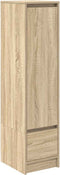 vidaXL - Highboard - 29,5x34x119,5 - cm - spaanplaat - sonoma - eikenkleurig