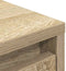 vidaXL - Highboard - 29,5x34x119,5 - cm - spaanplaat - sonoma - eikenkleurig