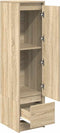 vidaXL - Highboard - 29,5x34x119,5 - cm - spaanplaat - sonoma - eikenkleurig