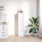 vidaXL - Highboard - 29,5x34x119,5 - cm - spaanplaat - wit