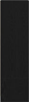 vidaXL - Highboard - 29,5x34x119,5 - cm - spaanplaat - zwart - eikenkleurig