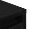 vidaXL - Highboard - 29,5x34x119,5 - cm - spaanplaat - zwart - eikenkleurig