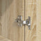 vidaXL - Highboard - 37,5x35x180 - cm - spaanplaat - sonoma - eikenkleurig