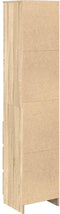 vidaXL - Highboard - 37,5x35x180 - cm - spaanplaat - sonoma - eikenkleurig