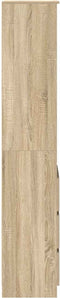vidaXL - Highboard - 37,5x35x180 - cm - spaanplaat - sonoma - eikenkleurig
