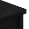 vidaXL - Highboard - 37,5x35x180 - cm - spaanplaat - zwart - eikenkleurig