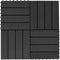 vidaXL - HKC - tegels - grijs - 30x30 - cm - 1m² - 11 - st