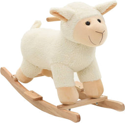 vidaXL Hobbeldier schaap 78x34x58 cm pluche wit