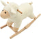vidaXL Hobbeldier schaap 78x34x58 cm pluche wit