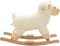 vidaXL Hobbeldier schaap 78x34x58 cm pluche wit
