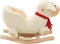 vidaXL Hobbeldier schaap met rugleuning 60x32x50 cm pluche wit