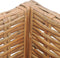 vidaXL - Hoekbank - met - kussens - natuurlijk - rattan