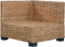 vidaXL - Hoekbank - met - kussens - natuurlijk - rattan
