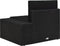 vidaXL - Hoekbank - met - linkerarmleuning - sectioneel - poly - rattan - zwart