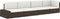 vidaXL - Hoekbank - met - linkerarmleuning - sectioneel - poly - rattan - zwart