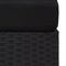 vidaXL - Hoekbank - met - linkerarmleuning - sectioneel - poly - rattan - zwart