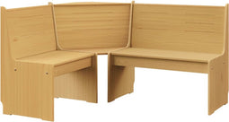 vidaXL - Hoekbank - REINE - 151 - cm - massief - grenenhout - honingbruin