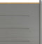 vidaXL - Hoekbank - REINE - 151 - cm - massief - grenenhout - honingbruin - en - grijs