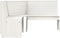 vidaXL - Hoekbank - REINE - 151 - cm - massief - grenenhout - wit