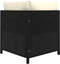 vidaXL - Hoekbank - sectioneel - met - kussens - poly - rattan - zwart